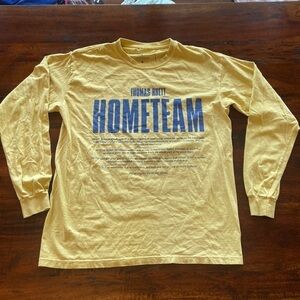 Thomas Rhett Hometeam Mens Yellow Long Sleeve T Shirt New Official Size M